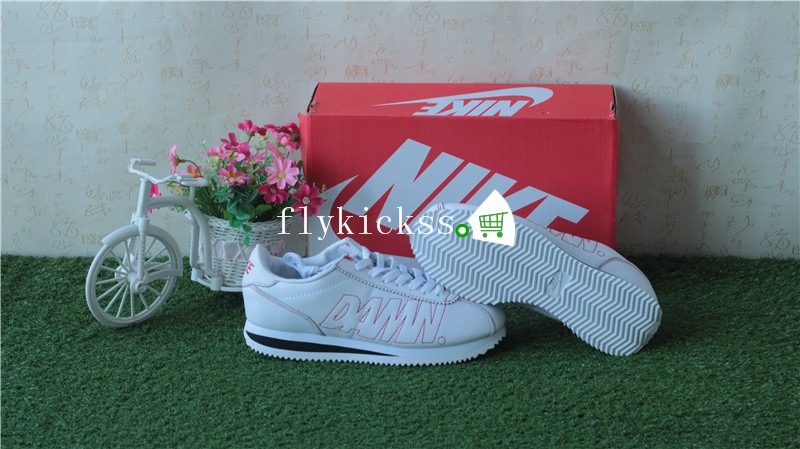 Undefeated x Nike Cortez Basic SP White Red
